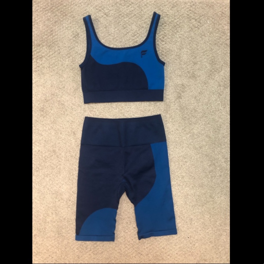 Fabletics Biker Shorts Set